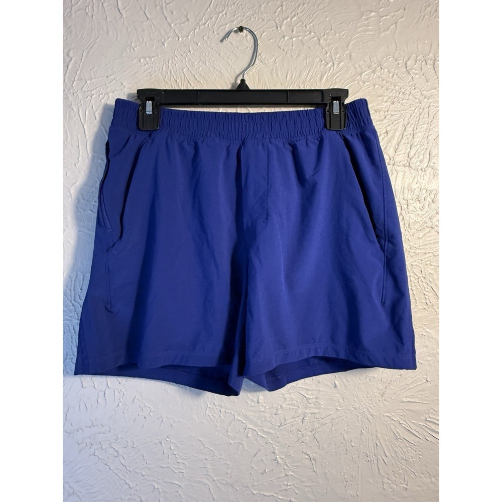 Lululemon Pace Breaker Lined Shorts 5" Men's Medium Blue LM7BC0S Pockets